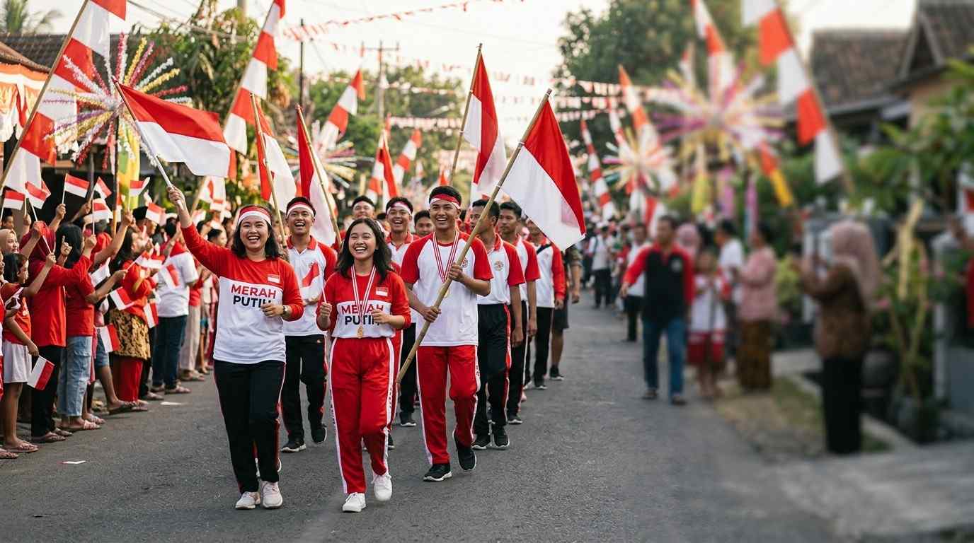 Peserta Gerak Jalan